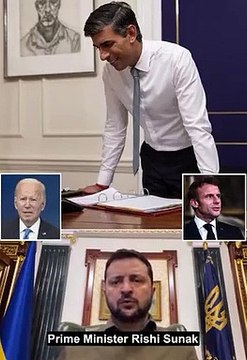 Zelensky invites Sunak to Ukraine as pair hold first phonecall since Rishi took power: New PM vows to 'write a new chapter' in UK's support for Kyiv before chatting to President Biden hours after US leader pronounced his name wrong