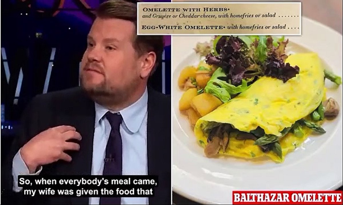'If you're allergic to eggs, don't order an omelette!' Now Balthazar STAFF lash out at 'very rude' James Corden for his infamous brunch tantrum... but owner says he's welcome back 'any time'