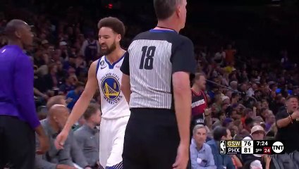 Klay Thompson expulsé pour la 1ère fois en carrière