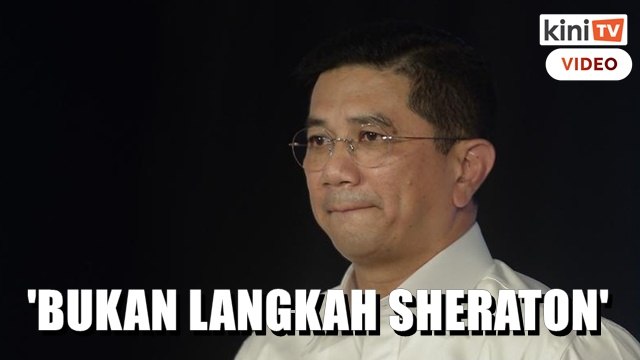 Nafsu serakah pengkhianatan sebenar, bukan Langkah Sheraton - Azmin