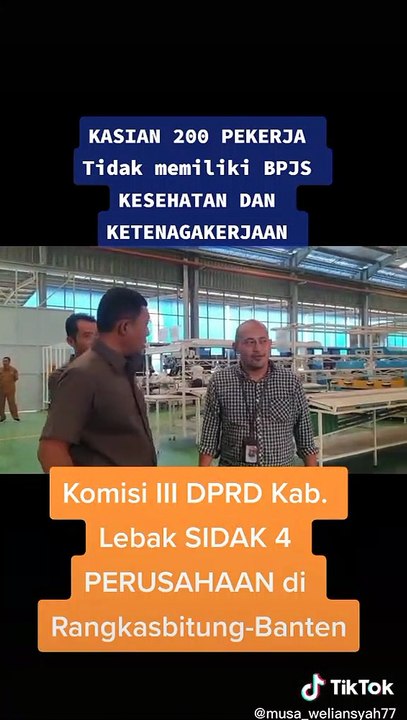sidak di tempat