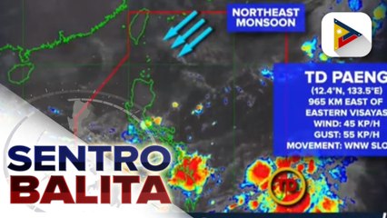 Binabantayang LPA, tuluyan nang naging bagyo at pinangalanang ‘Paeng’