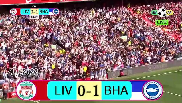 Liverpool 3-3 Brighton / برايتون 3- 3ليفربول / English Premier League 2022 / 2023 الدوري الإنجليزي الممتاز