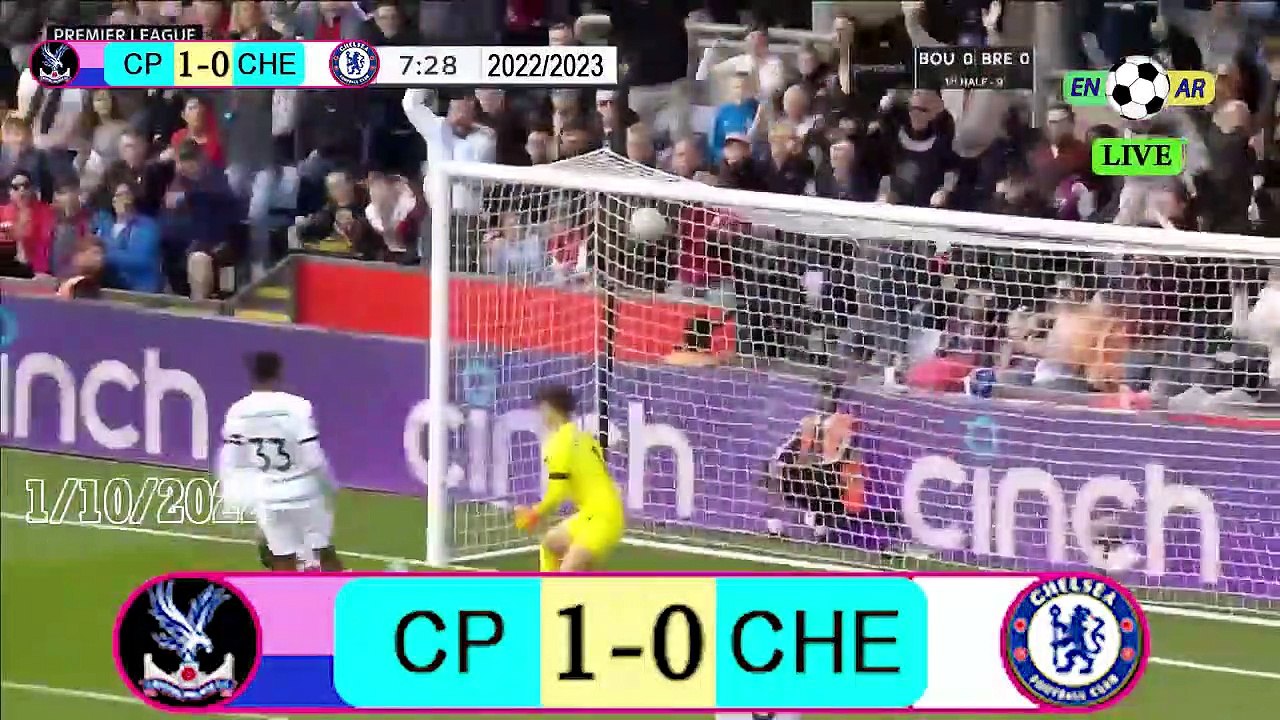 Crystal Palace 1-2 Chelsea / تشيلسي 2- 1كريستال بالاس  / English Premier League 2022 / 2023  الدوري الإنجليزي الممتاز