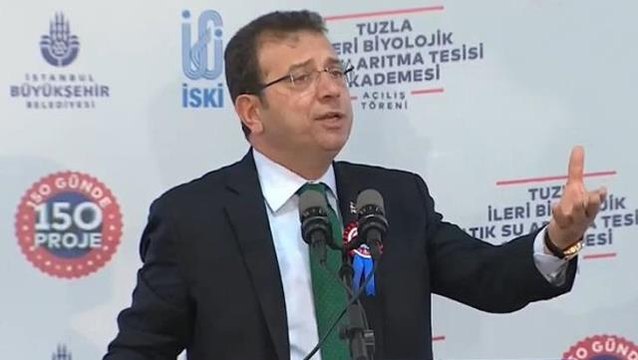İmamoğlu'nun gergin geçen Tuzla'daki açılış töreninde yaptığı lan lı konuşma gündem oldu
