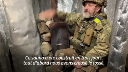 Dans les tranchée, l'armée ukrainienne se prépare à l'arrivée de l'hiver