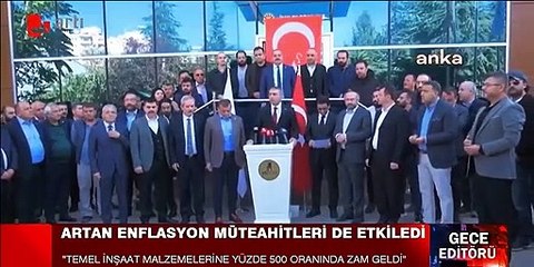 Download Video: ARTAN ENFLASYON MÜTEAHİTLERİ DE ETKİLEDİ - - Türkiyede hızla artan enflasyon maliyetleri yükseltiyor - - 2022 öncesi yapılan sözleşmelerdeki rakaml