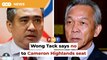 Wong Tack refused Cameron Highlands seat, says Loke