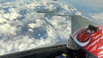 NATO'nun nükleer caydırıcılık tatbikatı paylaşımında Türk pilotun kaskı dikkat çekti