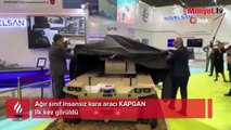 Ağır sınıf insansız kara aracı KAPGAN ilk kez görüldü