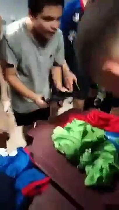 Les U17 aprè leur victoire contre Fenain samedi 22 octobre 2022