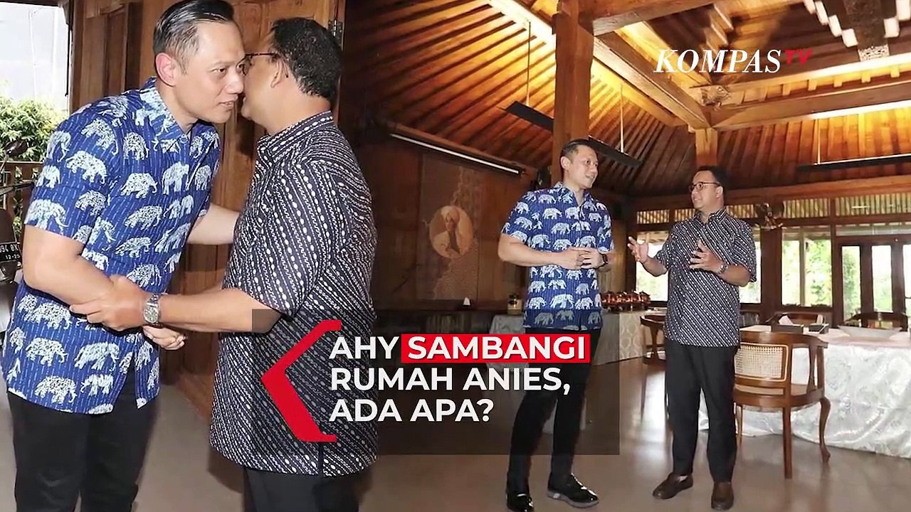 AHY Sambangi Rumah Anies Baswedan untuk Pertama Kalinya, Ada Apa?
