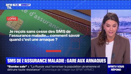 Download Video: SMS de l'Assurance maladie, comment savoir si c'est une arnaque? BFMTV répond à vos questions