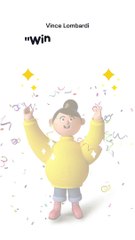 Winners NEVER QUIT, and quitters NEVER WIN