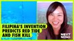 Filipina's invention predicts red tide and fish kill | Next Now