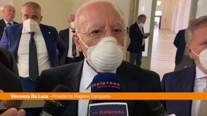 Carenza di medici in Campania, De Luca "Governo intervenga"