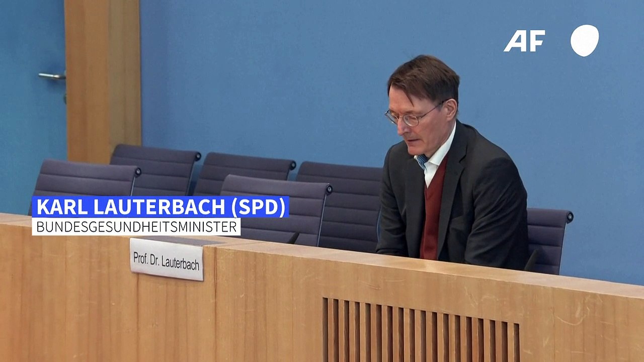Lauterbach stellt pläne zur legalisierung von cannabis vor