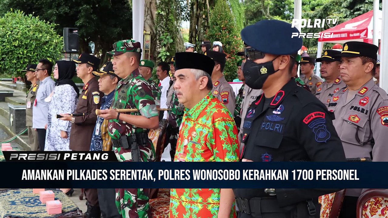 Amankan Pilkades Serentak, Polres Wonosobo Terjunkan 1.700 Personel ...