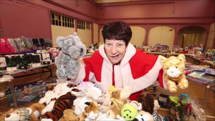 Mother Christmas Jeanette Walsh - annual gift appeal for Northamptonshire