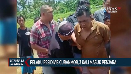 Maling Motor Terjun Ke Sungai Saat Terkepung Warga