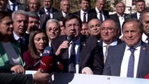 CHP'li Erkek ve Torun, İçişleri Bakanlığı önünde basın açıklaması yaptı
