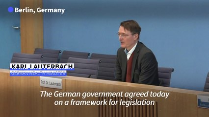 Germany agrees plan to legalise weed, says health minister