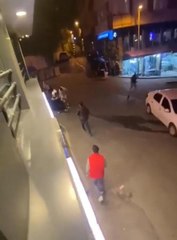 Son dakika haberi | ŞİŞLİ'DE KASKLI KAVGA KAMERADA