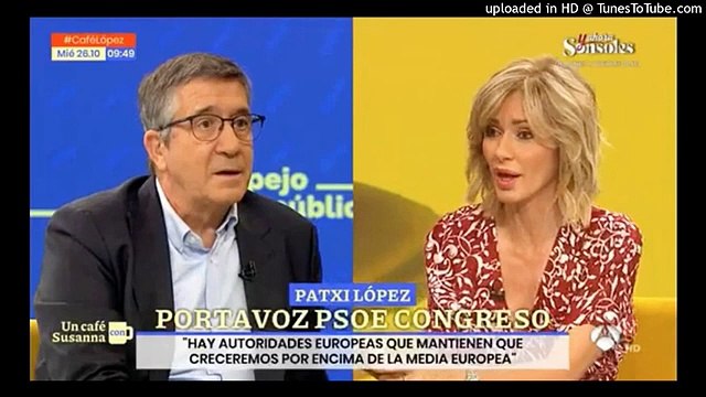 Patxi López las pasa canutas cuando Susanna Griso le saca dos asuntos económicos muy delicados