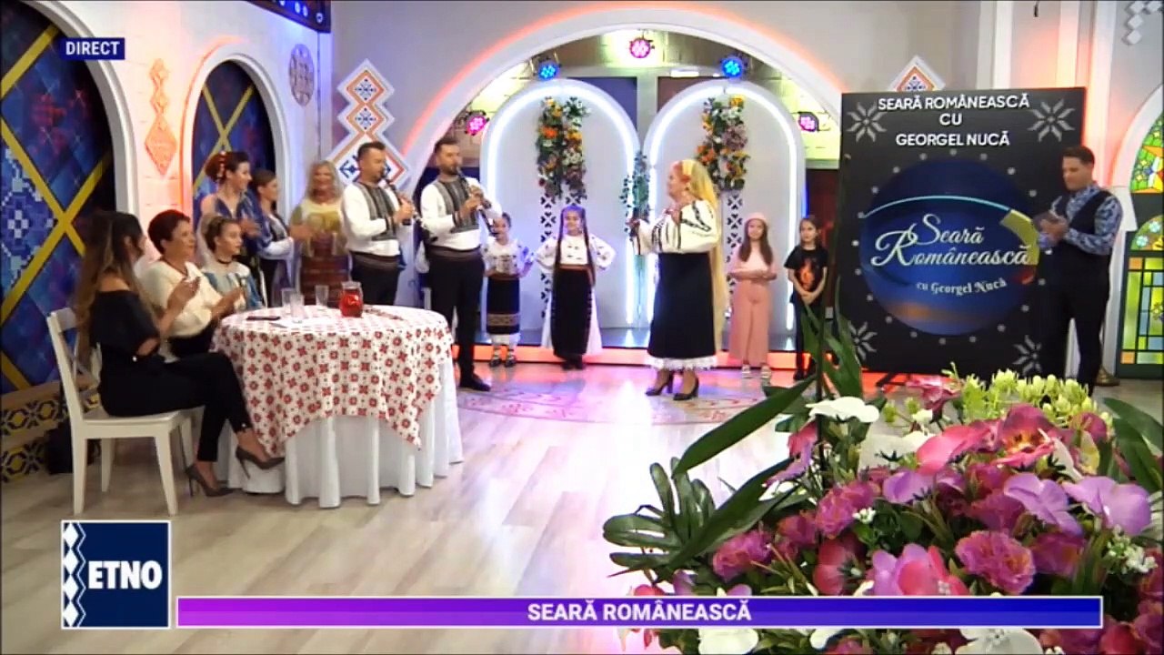 Geta Postolache - La joc cand te vad, badita (Seara romaneasca - ETNO TV - 09.09.2022)