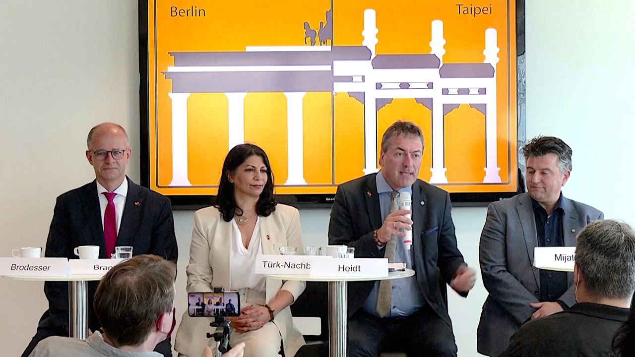 Visiting German Lawmakers Warn of Chinese 'Imperialism' - TaiwanPlus News