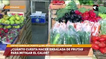 Cuánto cuesta hacer ensalada de frutas para mitigar el calor