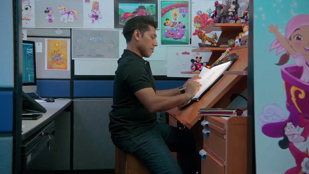 One day at disney - se1 - ep07 - jose zelaya - character designer hd watch hd deutsch