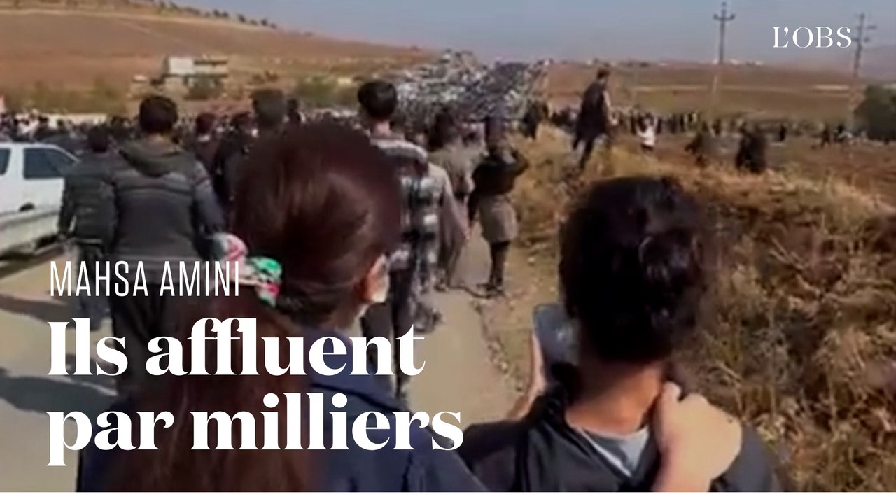 En hommage à Mahsa Amini, des milliers d'Iraniens convergent vers le cimetière de Saghez