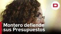 Montero defiende sus Presupuestos como un «antídoto» contra la desigualdad y la pobreza