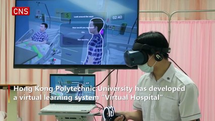 Virtual reality is employed at HKPU to teach nursing