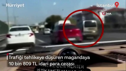 Trafikte makas atan maganda kamerada