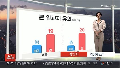 [생활날씨] 트렌치 코트의 시작은?…내일도 큰 일교차 유의