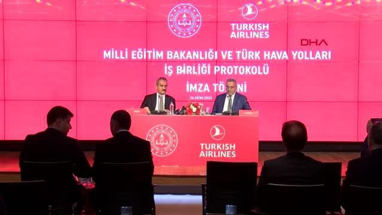 İSTANBUL-MİLLİ EĞİTİM BAKANLIĞI VE TÜRK HAVA YOLLARI ARASINDA İNDİRİM PROTOKOLÜ