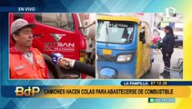 Desabastecimiento de combustible: Reportan largas colas en La Pampilla