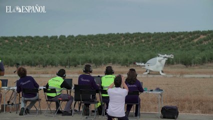 Vuelo del primer aerotaxi desarrollado y construido en España