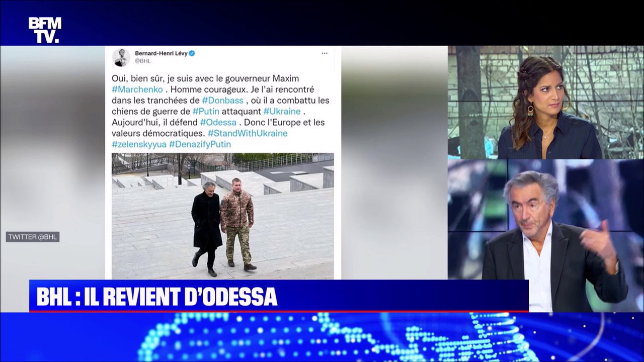 BHL a trouvé un nouvel  "ami" :  un ex-commandant de  bataillon accusé de crimes de  guerre...