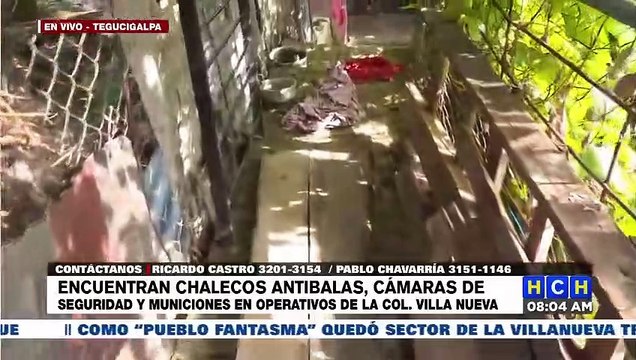 ¡Hallan cámaras, municiones de AK-47 y chalecos en “casa loca” de col. Villa Nueva!