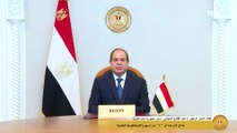 الرئيس السيسي : استثمار المعرفة في مكوناتها المختلفة من أجل النهوض بالأمم يعد رسالة نبيلة