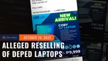 What we know so far: DepEd laptops allegedly resold in Cebu store