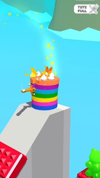 Slice it all iOS new update new level video games 202k | ASMR Satisfying and relaxing gameplay | Rik Gaming