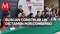 Comisiones inician análisis de reforma electoral