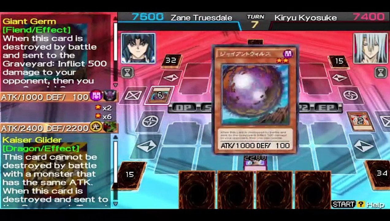 Yu-Gi-Oh! ARC-V Tag Force Special PSP - Zane VS Kalin #arcv #yugiohgx RJ ANDA #ocg #5ds #rj_anda