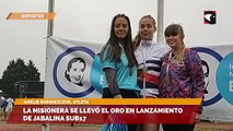 La misionera se llevó el oro en lanzamiento de jabalina sub17