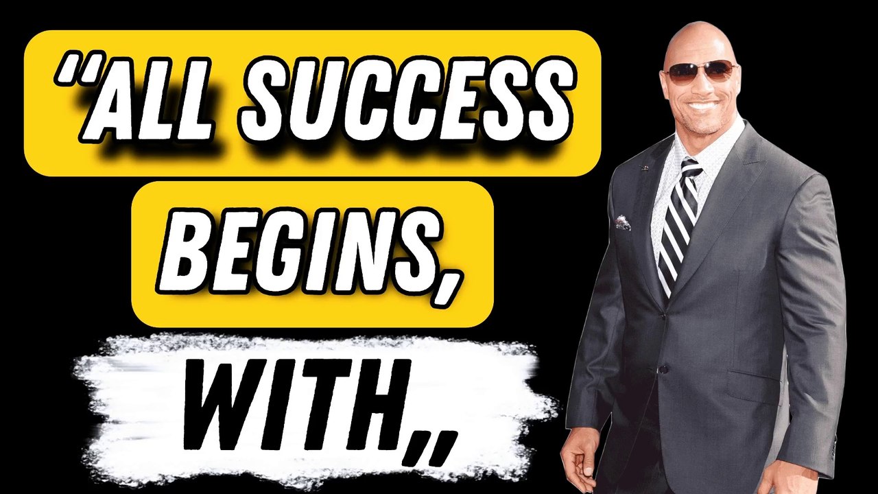Dwayne Johnson 20 Motivational Quotes To Stay Focused And Keep Grinding (American actor)