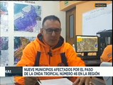 Protección Civil Mérida y autoridades regionales atienden mcpios. afectados por la Onda Tropical 46